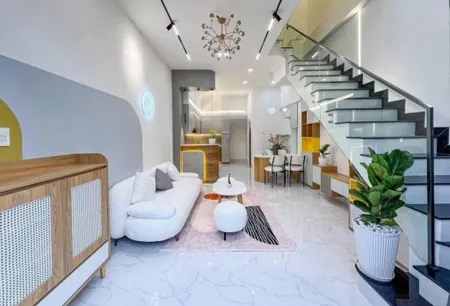 Bán biệt thự mini cao cấp, trung tâm Tp. Tân An, 75m², sổ riêng, chỉ 2 tỷ 600 triệu